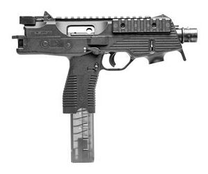 B&T TP9-N PSTL 9MM 5 30RD BLK