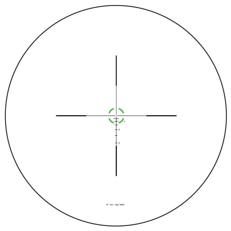 TRIJICON CREDO 1-6X24 SFP BDC GREEN