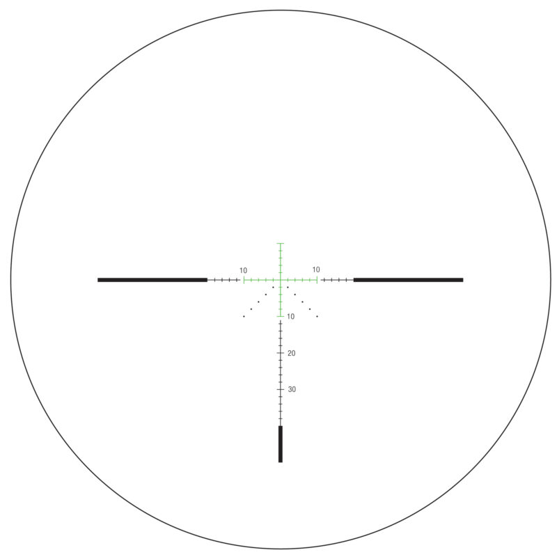 TRIJICON CREDO 3-9X40 SFP MOA GREEN