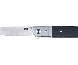 CRKT BAMBOOZLED BLK 3.34' PLAIN EDGE