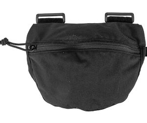 GGG GHP PC LOW ZIPPER POUCH BLACK