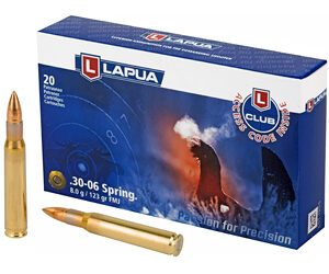 LAPUA 30-06 123GR FMJ 20/600