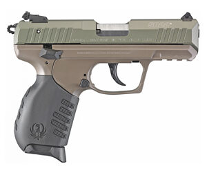 RUGER SR22 22LR 3.5' GRN/FDE 10RD