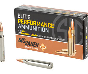 SIG AMMO 223REM 60GR ELT HNT 20/200