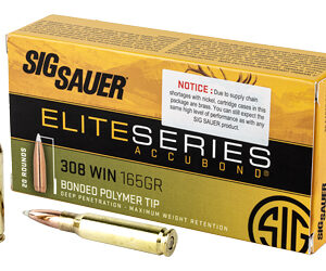 SIG AMMO 308WIN 165GR ELT HNT 20/200