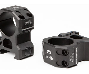 SIG BUCKMSTRS RINGS 1' ALUM HIGH BLK