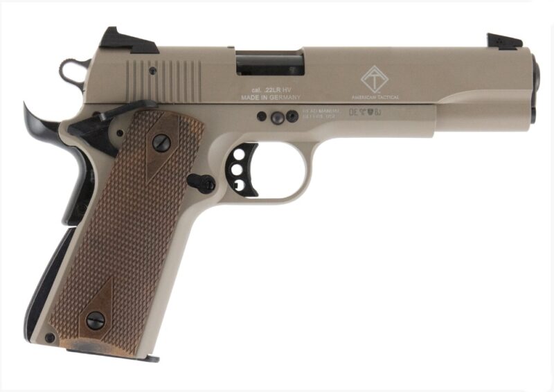 AMERICAN TACTICAL INC GSG M1911 22LR TAN/WD 5' 10+1