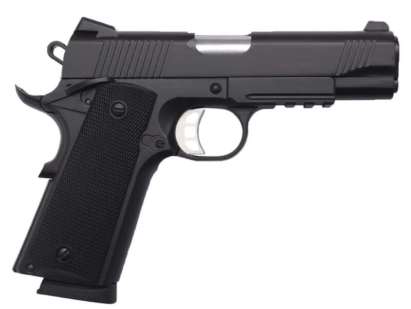 TISAS 1911 CARRY 9MM BL/RAIL 4.25'