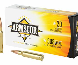 ARMSCOR 308WIN 147GR FMJ 20/200