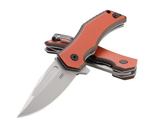 CRKT FAWKES ORANGE 2.74' PLAIN EDGE