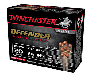 WIN DEF 20GA 2-3/4' BUCK 3 10/100