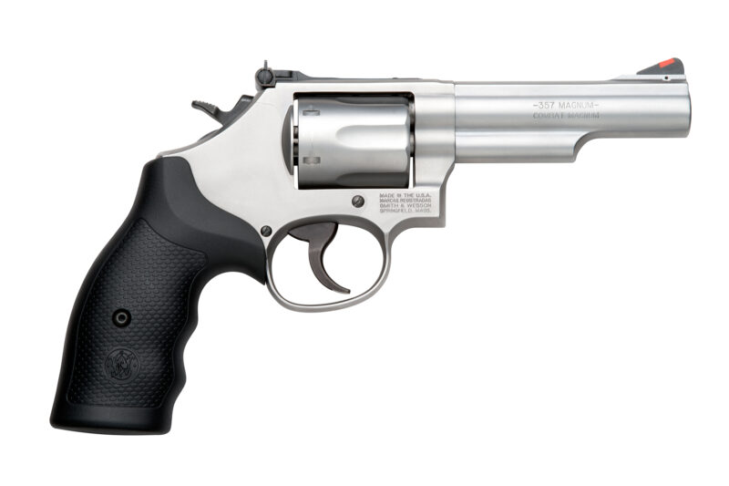 SMITH AND WESSON 66 357MAG 4.25' SS 6RD AS