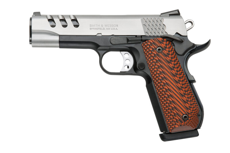 SMITH AND WESSON SW1911PCRB 45ACP 4.25' SS FS