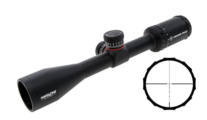CRIMSON TRACE HARDLINE 2-7X32 1' BLACKOUT