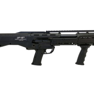 Standard Manufacturing DP-12 Pump Shotgun - Black | 12ga | 18 7/8' Double Barrel | 14rd | Ambidextrous safety and slide release