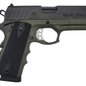 ATI FXH Hybrid 45ACP FXH-45 Polymer Frame 1911 Pistol - Battlefield Green | 4.25' Barrel | 8rd | Moxie Version | 4140 Commander Slide