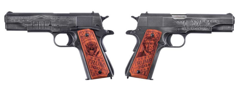 AUTO-ORDNANCE - THOMPSON SAVE AMERICA 1911 45ACP ENGRD