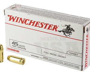 WIN USA TRGT 45AUTO 185GR FMJ 50/500