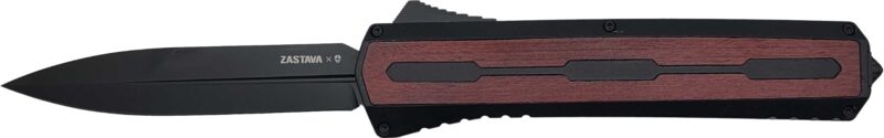 Zastava A7 OTF Knife - Serbian Red Wood | S35VN Spear Point Blade