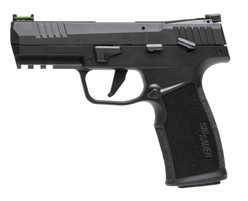 SIG SAUER P322 22LR BLK 4' 10+1 CA FOS