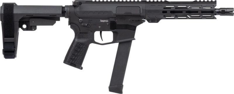 CMMG Banshee MkGs Pistol - Black | 9mm | 8' Barrel | 7' M-LOK Handguard | SBA3 Arm Brace