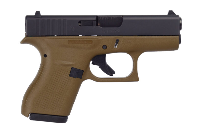 GLOCK G42 G3 FDE 380ACP 6+1 3.25'  #