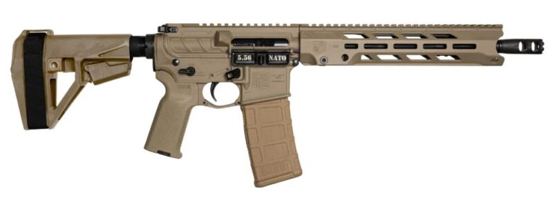 DIAMONDBACK FIREARMS DB15O 5.56MM FDE 11.5' BRACE