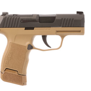 SIG SAUER P365 9MM BK/FDE 17+1 TACPAC  #