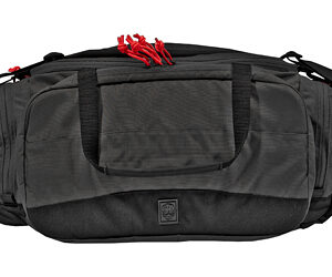 GGG RANGE BAG BLACK W/RED ZIPPER PUL