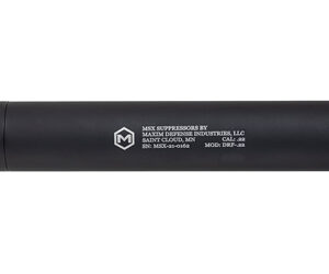 MAXIM DRF22 DT SUPPRESSOR 22LR BLK