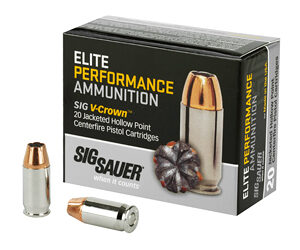 SIG AMMO 380ACP 90GR JHP 20/200