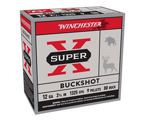 WIN SUPER-X 12GA 2.75' 00BUCK 25/250