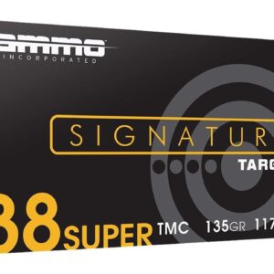 Ammo Inc Signature .38 Super Handgun Ammo - 135 Grain | TMC | 50rd Box