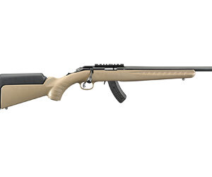RUGER AMER RF 17HMR 16' FDE 15RD TB