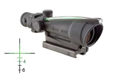 TRIJICON ACOG 3.5X35 .308 BLSTC GREEN, photo TRIJICON ACOG 3.5X35 .308 BLSTC GREEN
