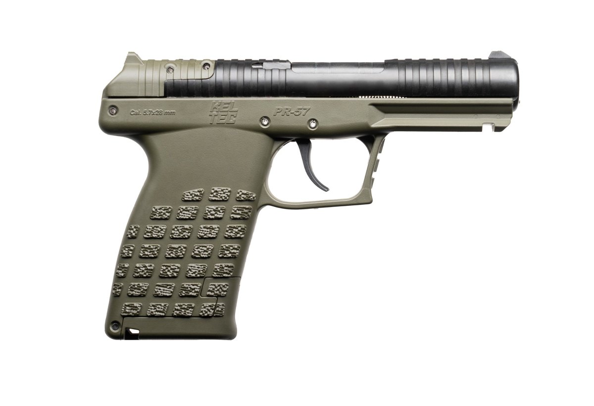 Kel-Tec PR57 Pistol - OD Green | 5.7x28 | 4.64' Barrel | 20rd, photo Kel-Tec PR57 Pistol - OD Green | 5.7x28 | 4.64' Barrel | 20rd