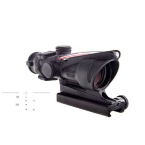 TRIJICON ACOG BAC 4X32 300BLK CRSHR RED