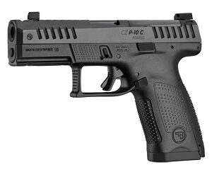 CZ P-10C OR PORTED 9MM 4' 15RD BLK