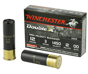 WIN DBL X HV 12GA 3' 00BK 12P 5/250