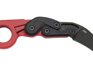 CRKT PROVOKE RED 2.47' PLAIN EDGE
