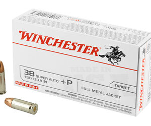 WIN USA 38SUP +P 130GR FMJ 50/500