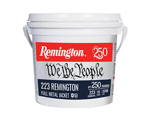 REM 223REM 55GR FMJ 250RD BUCKET WTP
