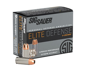 SIG AMMO 9MM 115GR JHP 20/200