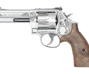 S&W 686 PLUS 357MAG 4.13' ENGRVD 7RD