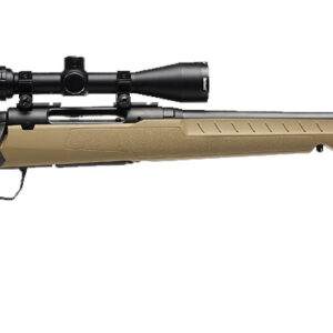 SAVAGE ARMS AXIS 2 CPT 6.5CR BL/FDE PKG  #