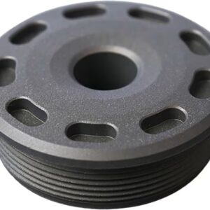 SILENCERCO BRAVO FRONT CAP TI 5.56MM BLK