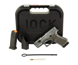 GLOCK 43X HOTH 9MM 15RD BW GREY