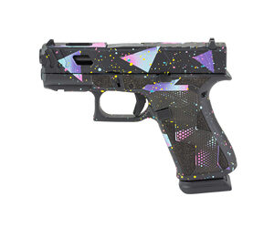 GLOCK 43X 9MM 15RD 80'S NIGHT CER